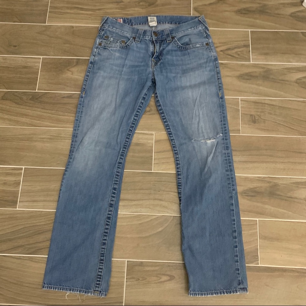 True Religion Bobby Jeans 32x31 Mens Blue